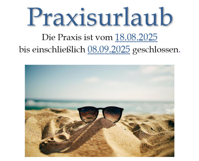 Praxisurlaub_082025